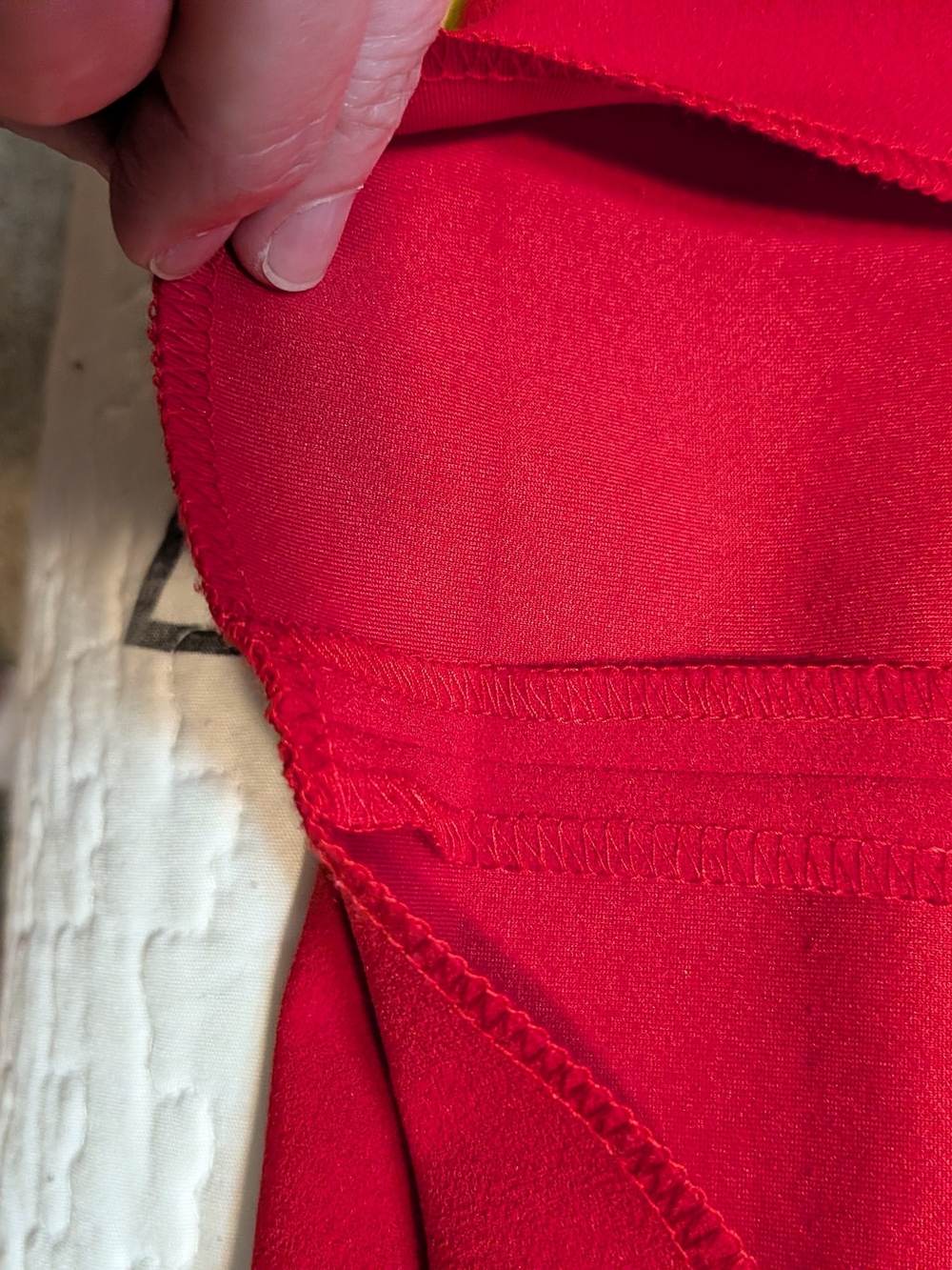 Calvin Klein Women's Red Sheath Dress - Picture 15 of 15